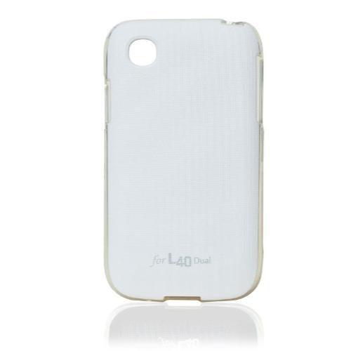 Imagem de Capa para LG L40/L35 protetora jellskin branca