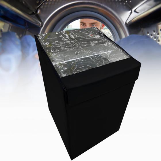Imagem de  capa para máquina de lavar brastemp 17kg bwk transparente