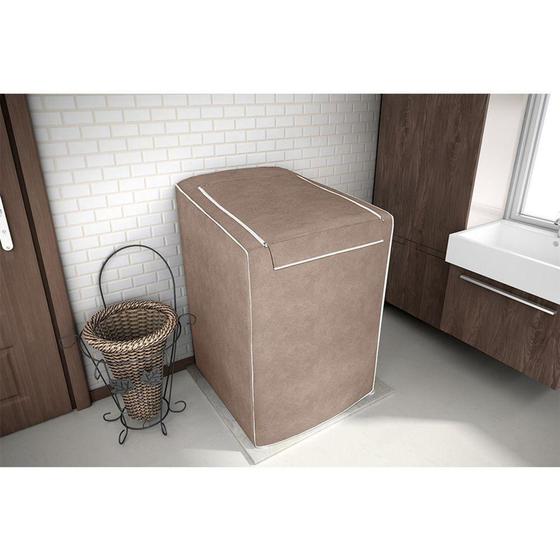 Imagem de Capa para máquina de lavar roupas de 7kg a 16kg rato fosco - Adomes