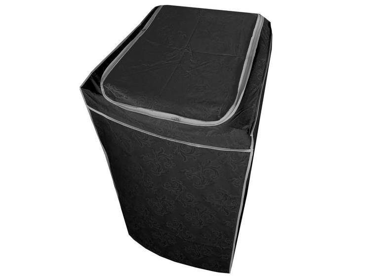 Imagem de Capa Para Maquinas Lavar Cônsul 15Kg E 16Kg Com Zíper Preta