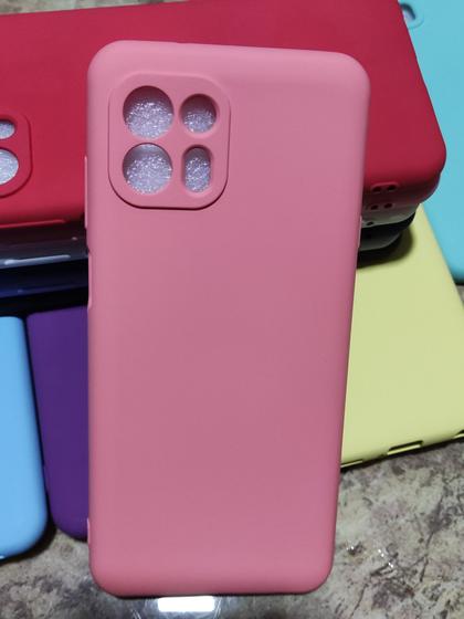 Imagem de Capa Para Motorola Moto Edge 20 Lite Silicone Aveludada