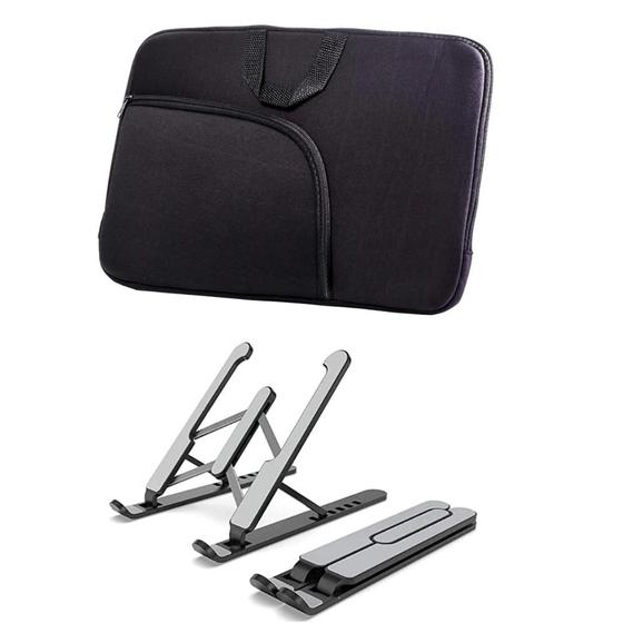 Capa Para Notebook - 15.6 Polegadas + Suporte Universal Para Tablet e Notebook Dobrável e Portátil Menor preço em Capa Para Notebook - 15.6 Polegadas + Suporte Universal Para Tablet e Notebook Dobrável e Portátil