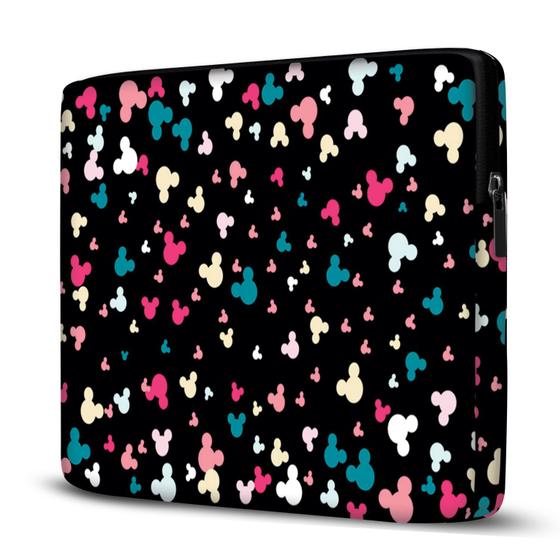 Imagem de Capa Para Notebook Neoprene 15.6 Polegadas Mickey E Minnie Coloridos