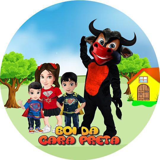 Imagem de Capa para Painel Redondo Davi e Samuel Max Kids Tecido Sublimado Veste Fácil 1,50mx1,50m Festa Aniversário