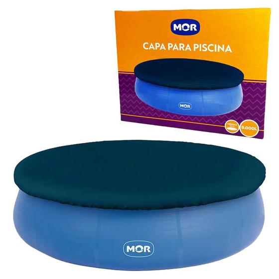 Imagem de Capa para Piscina Circular Inflável 9000Lts em PVC Azul MOR