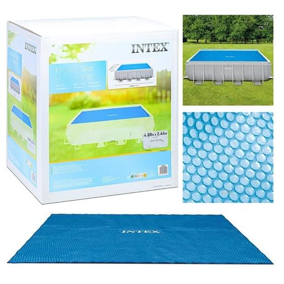 Imagem de Capa para Piscina Retangular Intex Proteção Solar Térmica 4,88x2,44m