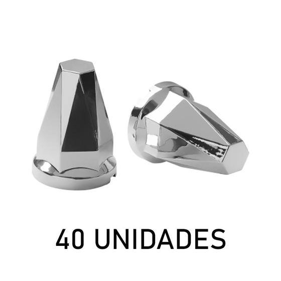 Imagem de Capa para Porca Diamante de Roda 32mm - 40 Unidades