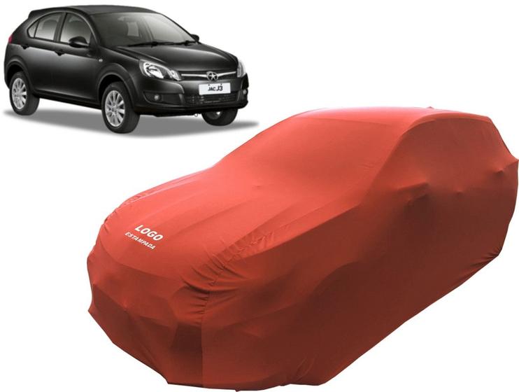 Imagem de Capa Para Proteger Carro Jac J3 Com Logo Resistente
