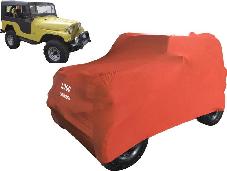 Imagem de Capa Para Proteger Pintura Carro Jeep Willys