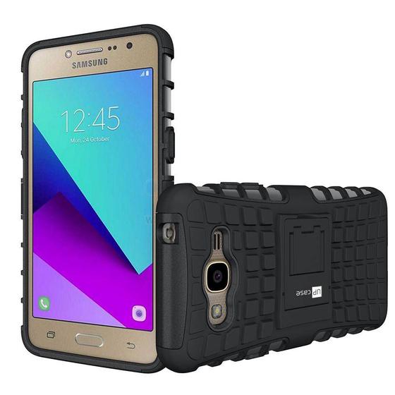 Imagem de Capa para Samsung Galaxy J2 Prime G532 Guardian Preta Anti Impacto - Up Case