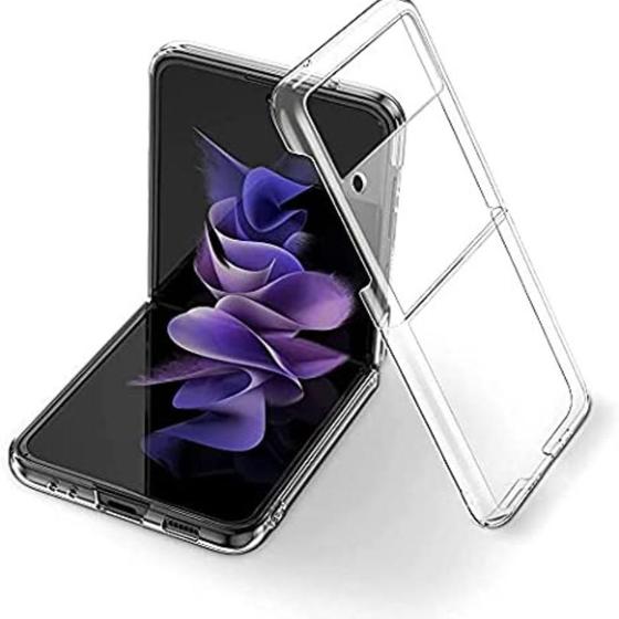 Imagem de Capa Para Samsung Galaxy Z Flip 3 Flexível Transparente