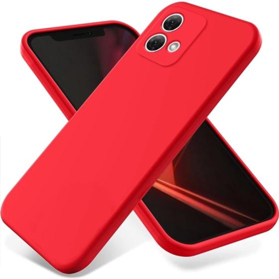 Imagem de Capa para smartphone motorola g84 vermelha