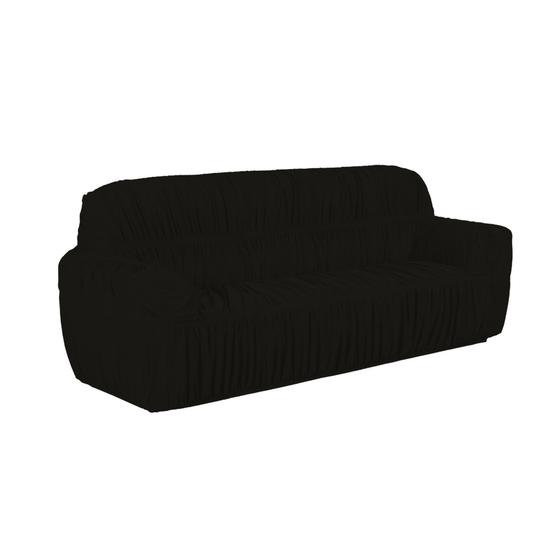 Imagem de Capa Para Sofá 4 Lugares Decoração Sala Com Elástico Premium