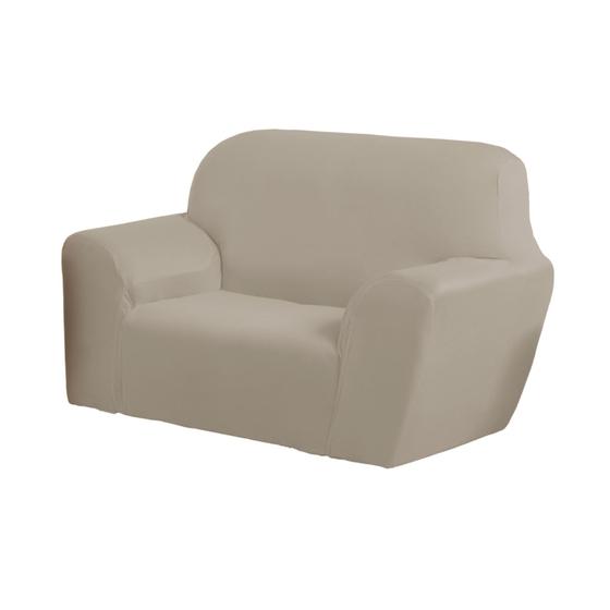 Imagem de Capa Para Sofá De 2 Lugares Spandex Coladinha Sem Elástico