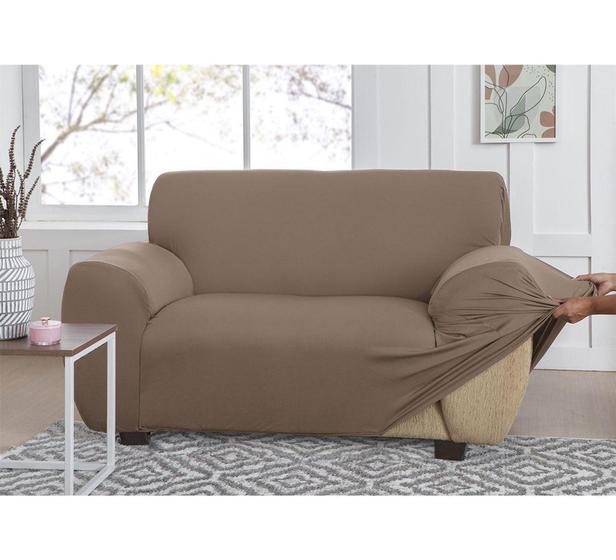 Capa Para Sofa Renove Plus Malha Gel C/ Elastico Ajustavel 2 Lugares - Triade Textil Menor preço em Capa Para Sofa Renove Plus Malha Gel C/ Elastico Ajustavel 2 Lugares - Triade Textil