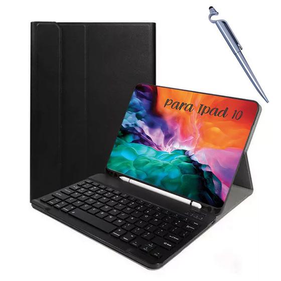 Imagem de Capa Para Tablet 10 A2696 A2757 A2777 + Película + Teclado
