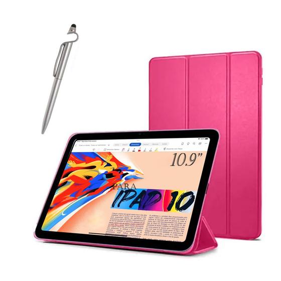 Imagem de Capa Para Tablet 10ª(ano 2022) A2696 A2757 A2777 + Película