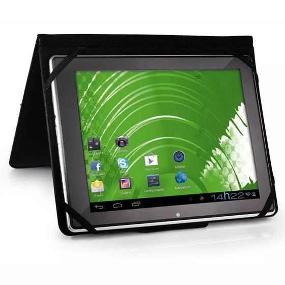 Imagem de Capa para Tablet 9.7” Polegadas Nylon Multilaser BO184 Case Preto