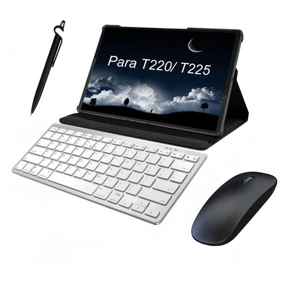 Imagem de Capa Para Tablet A7 Lite Com Teclado T225 +Mouse 