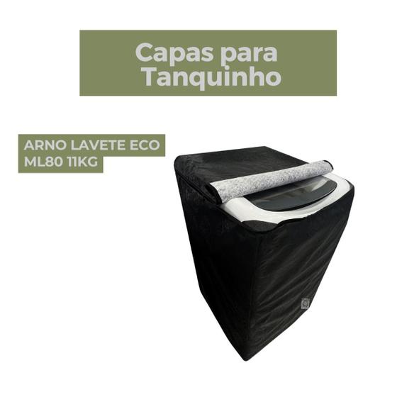 Imagem de Capa para tanquinho arno lavete eco ml80 11kg  impermeável flex