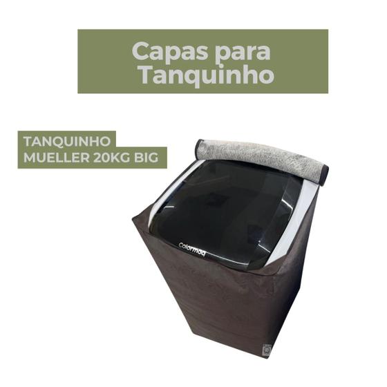 Imagem de Capa para tanquinho mueller 20kg big impermeável flex