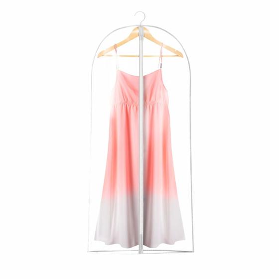Imagem de Capa para Vestido em PVC Plast-Leo Cristal Transparente com Zíper 1,20mx58cm