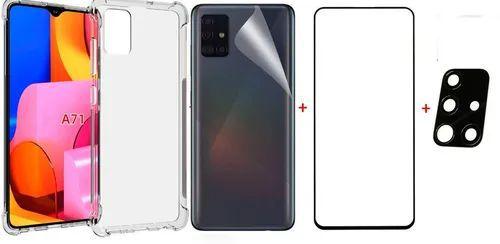 Imagem de Capa + Pelicula 3d + Pel Camera + P Traseira Para Galaxy A71