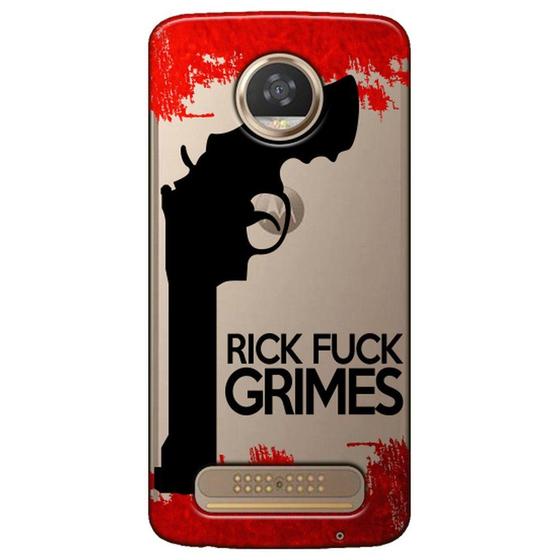 Imagem de Capa Personalizada Motorola Moto Z2 Play XT1710 - The Walking Dead - TV101