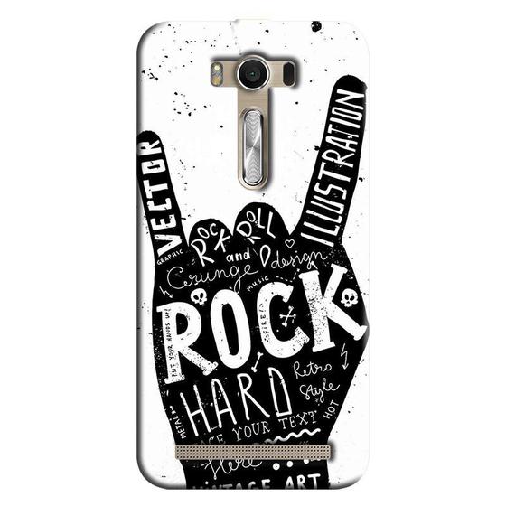 Imagem de Capa Personalizada para Asus Zenfone 2 Laser ZE550KL Music Rock'n Roll - MU31