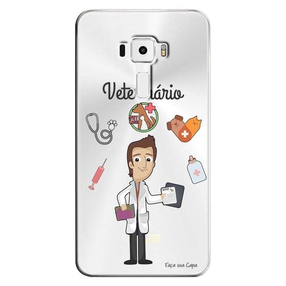 Imagem de Capa Personalizada para Asus Zenfone 3 5.7 Deluxe ZS570KL Veterinário - TP220