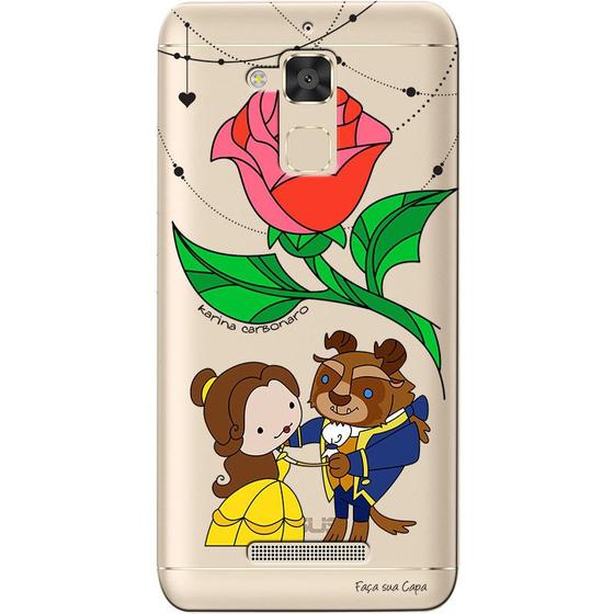 Imagem de Capa Personalizada para Asus Zenfone 3 Max 5.2 ZC520TL Bela e Fera - TP128