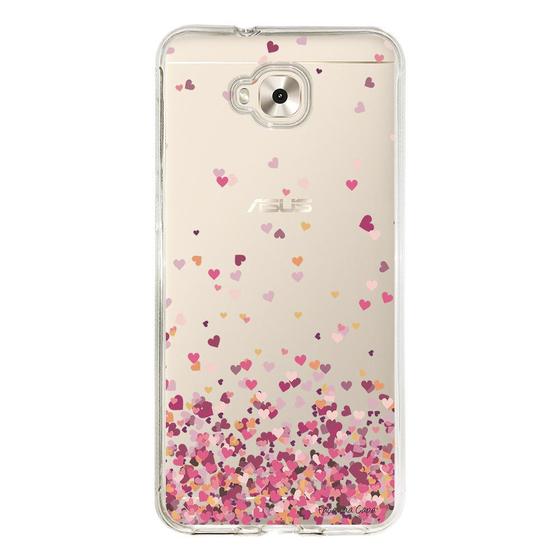 Imagem de Capa Personalizada para Asus Zenfone 4 Selfie Lite ZB553KL Corações - TP48