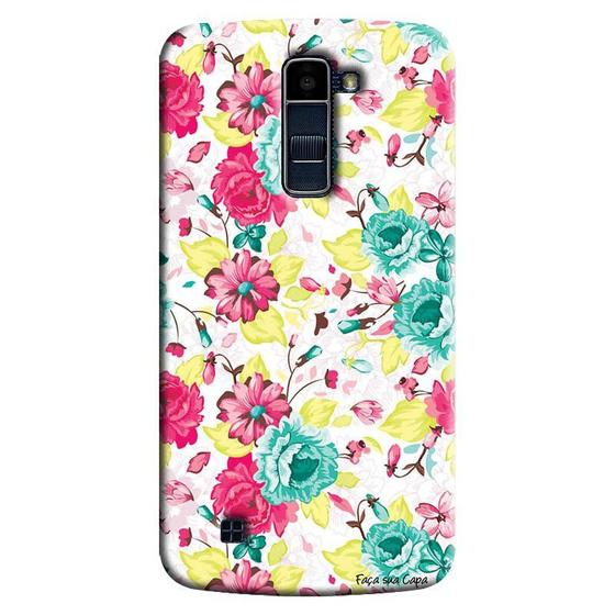 Imagem de Capa Personalizada para LG K10 TV K430DSF Flores - FL16