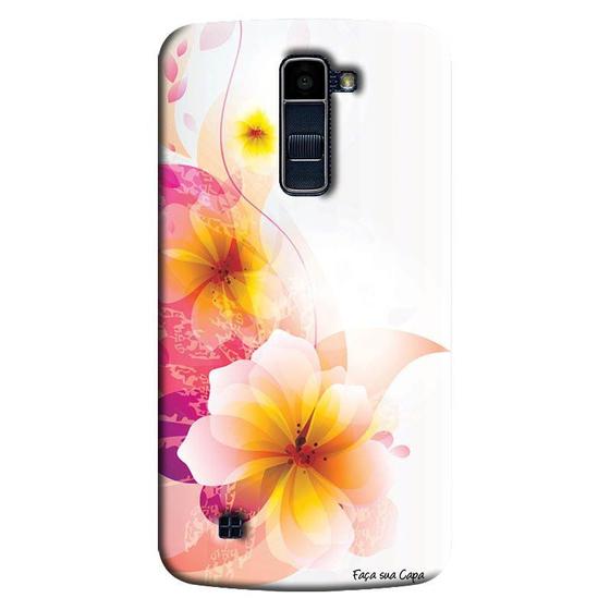 Imagem de Capa Personalizada para LG K10 TV K430DSF Flores - FL20