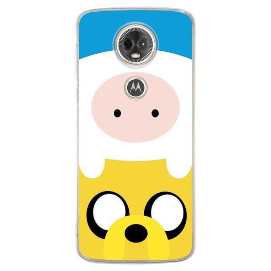 Imagem de Capa Personalizada para Motorola Moto E5 Plus - Finn and Jake - TV17