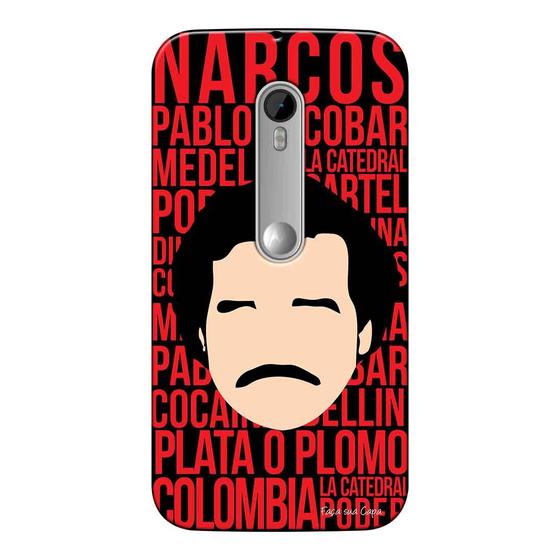 Imagem de Capa Personalizada para Motorola Moto G3 XT1543 Narcos - TV74