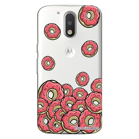Imagem de Capa Personalizada para Motorola Moto G4 Play Donuts - TP108