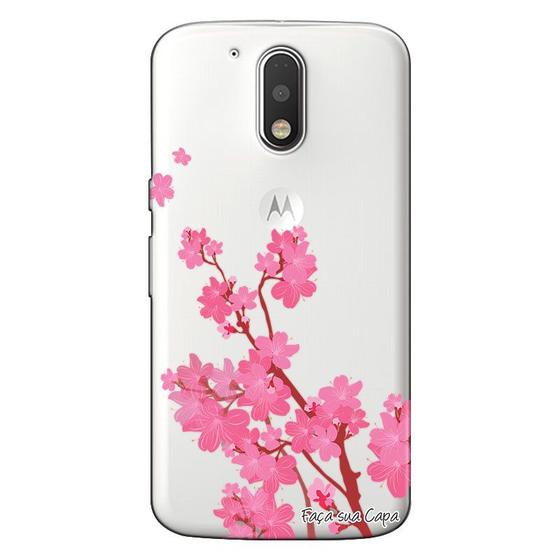 Imagem de Capa Personalizada para Motorola Moto G4 Plus Cerejeira - TP37