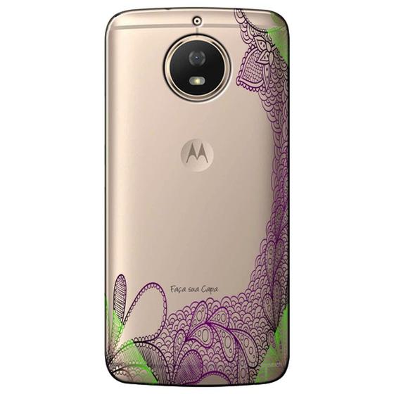 Imagem de Capa Personalizada para Motorola Moto G5S Plus - Renda - TP294