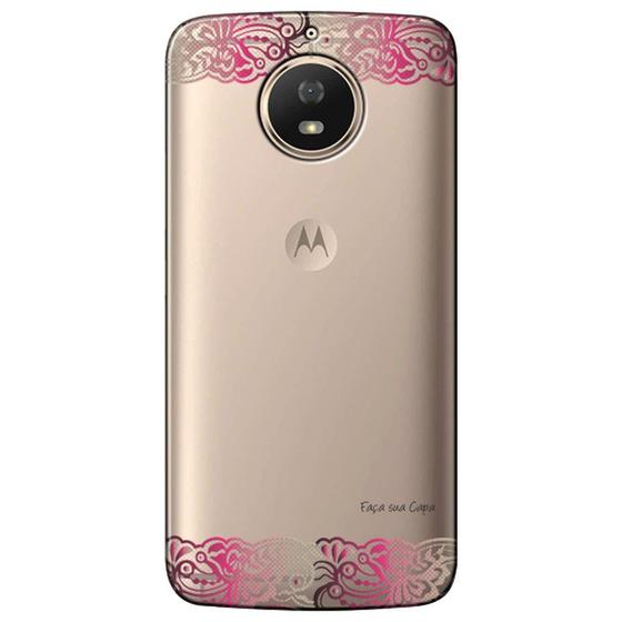 Imagem de Capa Personalizada para Motorola Moto G5S Plus - Renda - TP295