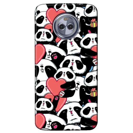 Imagem de Capa Personalizada para Motorola Moto G6 Plus - Love Panda - LV21