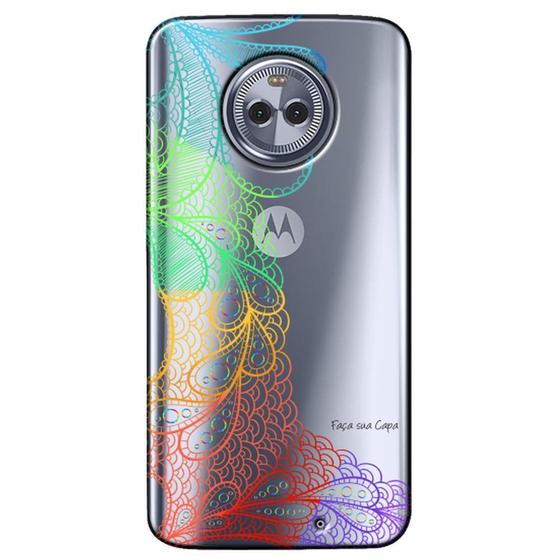 Imagem de Capa Personalizada para Motorola Moto G6 Plus - Renda - TP293