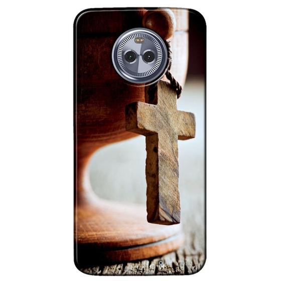 Imagem de Capa Personalizada para Motorola Moto G6 Plus - Terço - RE03