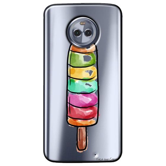 Imagem de Capa Personalizada para Motorola Moto X4 XT1900 - Sorvetes - TP321