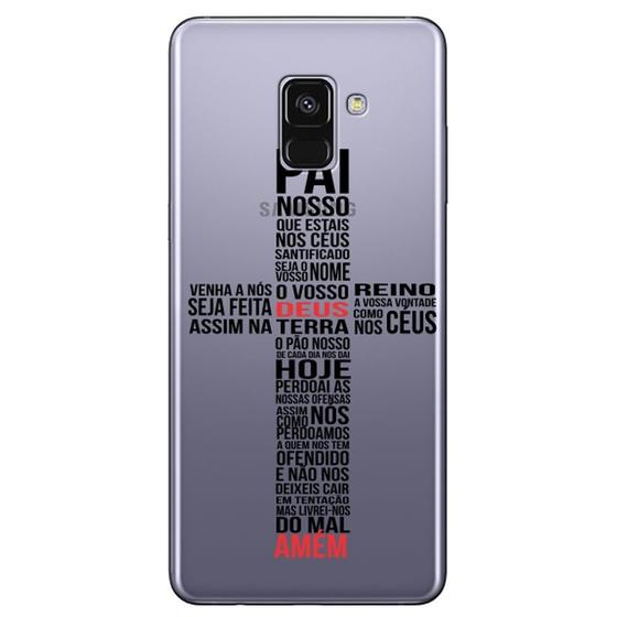 Imagem de Capa Personalizada para Samsung Galaxy A8 2018 Plus - Pai Nosso - TP348