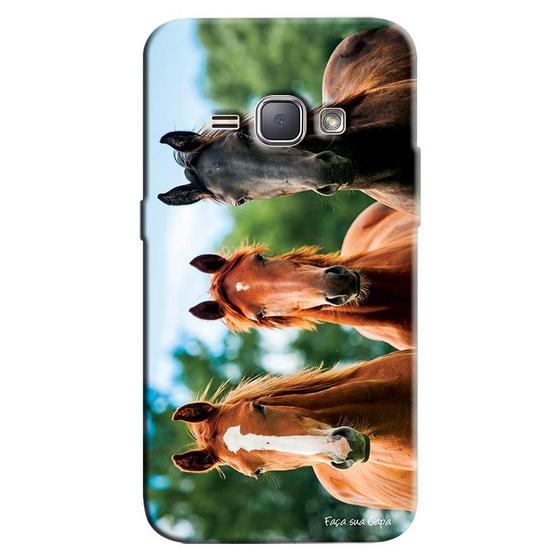 Imagem de Capa Personalizada para Samsung Galaxy J1 2016 Cavalos - PE32