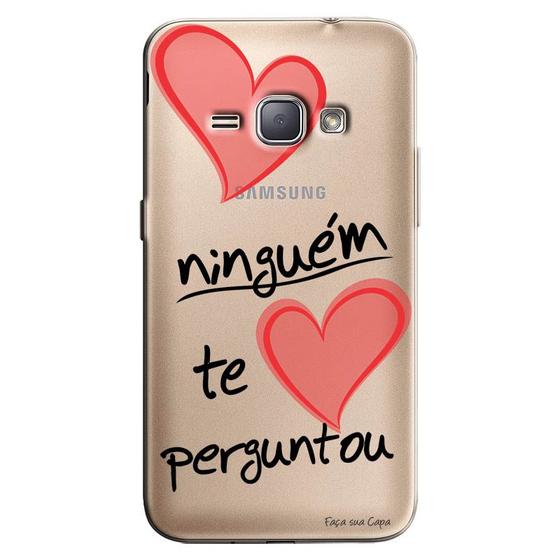 Imagem de Capa Personalizada para Samsung Galaxy J1 2016 Frases - TP188