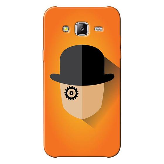 Imagem de Capa Personalizada para Samsung Galaxy J3 2016 Laranja Mecânica - TV34