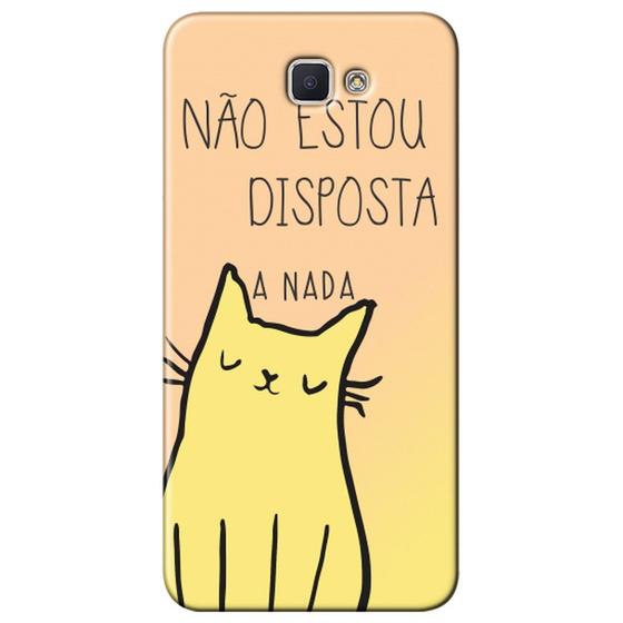 Imagem de Capa Personalizada para Samsung Galaxy J5 Prime - Não Estou Disposta - ME06