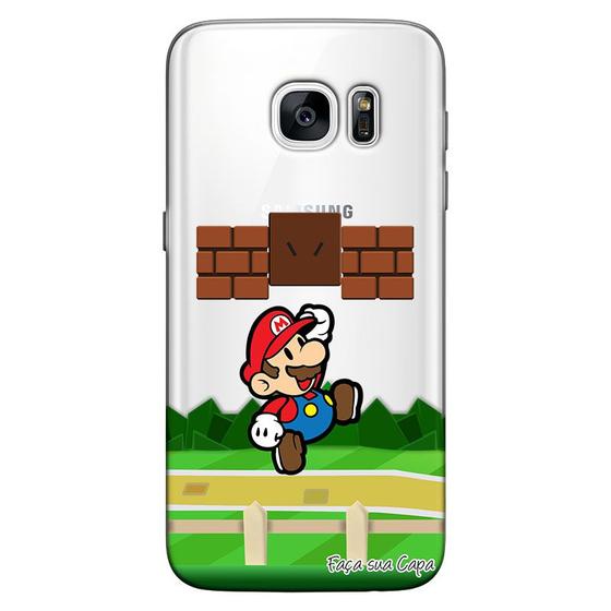 Imagem de Capa Personalizada para Samsung Galaxy S7 Edge G935 Super Mario - TP123